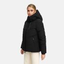 Marikoo Kwamee Damen WInter Herbst Steppjacke N078 Schwarz Größe L - Gr. 40
