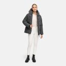 Marikoo Kwamee Damen WInter Herbst Steppjacke N078 Anthrazit Größe XXXL - Gr. 46