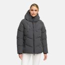 Marikoo Kwamee Damen WInter Herbst Steppjacke N078 Anthrazit Größe XXXL - Gr. 46