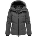 Marikoo Kwamee Damen WInter Herbst Steppjacke N078 Anthrazit Größe XXXL - Gr. 46