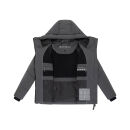 Marikoo Kwamee Damen WInter Herbst Steppjacke N078 Anthrazit Größe XXXL - Gr. 46