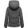 Marikoo Kwamee Damen WInter Herbst Steppjacke N078 Anthrazit Größe XXXL - Gr. 46