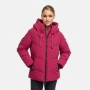 Marikoo Kwamee Damen WInter Herbst Steppjacke N078 Berry Wine Größe L - Gr. 40