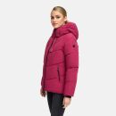 Marikoo Kwamee Damen WInter Herbst Steppjacke N078 Berry Wine Größe L - Gr. 40