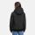 Marikoo Mooni Damen Herbst Caban Jacke N084 Schwarz Größe XS - Gr. 34