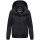 Marikoo Mooni Damen Herbst Caban Jacke N084 Schwarz Größe XS - Gr. 34