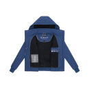 Marikoo Mooni Damen Herbst Caban Jacke N084 Navy Größe S - Gr. 36