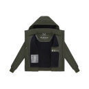 Marikoo Mooni Damen Herbst Caban Jacke N084 Dark Olive Größe M - Gr. 38