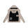 Marikoo Mooni Damen Herbst Caban Jacke N084 Light Taupe Größe L - Gr. 40