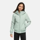 Marikoo Mooni Damen Herbst Caban Jacke N084 Smokey Mint Größe M - Gr. 38