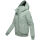 Marikoo Mooni Damen Herbst Caban Jacke N084 Smokey Mint Größe M - Gr. 38