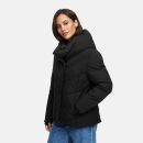 Marikoo Nadiraa Damen Herbst Winter Stepp Jacke N085 Schwarz Größe S - Gr. 36