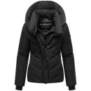 Marikoo Nadiraa Damen Herbst Winter Stepp Jacke N085 Schwarz Größe XL - Gr. 42