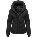 Marikoo Nadiraa Damen Herbst Winter Stepp Jacke N085 Schwarz Größe XL - Gr. 42