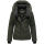 Marikoo Nadiraa Damen Herbst Winter Stepp Jacke N085 Dark Olive Größe L - Gr. 40