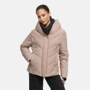 Marikoo Nadiraa Damen Herbst Winter Stepp Jacke N085 Taupe Grey Größe XL - Gr. 42