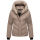 Marikoo Nadiraa Damen Herbst Winter Stepp Jacke N085 Taupe Grey Größe XL - Gr. 42