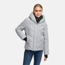 Marikoo Nadiraa Damen Herbst Winter Stepp Jacke N085 Grey Größe XXXL - Gr. 46