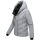 Marikoo Nadiraa Damen Herbst Winter Stepp Jacke N085 Grey Größe XXXL - Gr. 46