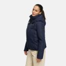 Marikoo Ninikaa Damen Herbst Winter Stepp Jacke N086 Navy-Größe L - Gr. 40
