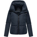 Marikoo Ninikaa Damen Herbst Winter Stepp Jacke N086 Navy-Größe L - Gr. 40