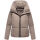 Marikoo Ninikaa Damen Herbst Winter Stepp Jacke N086 Taupe Grey-Größe S - Gr. 36