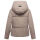 Marikoo Ninikaa Damen Herbst Winter Stepp Jacke N086 Taupe Grey-Größe S - Gr. 36