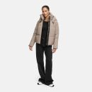 Marikoo Ninikaa Damen Herbst Winter Stepp Jacke N086 Taupe Grey-Größe M - Gr. 38