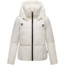 Marikoo Ninikaa Damen Herbst Winter Stepp Jacke N086 Offwhite-Größe S - Gr. 36