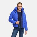 Marikoo Ninikaa Damen Herbst Winter Stepp Jacke N086 Galaxy Blue-Größe M - Gr. 38