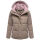 Marikoo Omariaa Damen Winter Stepp Jacke N087 Taupe Grey Größe M - Gr. 38