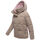 Marikoo Omariaa Damen Winter Stepp Jacke N087 Taupe Grey Größe M - Gr. 38