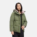 Marikoo Omariaa Damen Winter Stepp Jacke N087 Olive Leaf Größe XS - Gr. 34