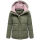 Marikoo Omariaa Damen Winter Stepp Jacke N087 Olive Leaf Größe XS - Gr. 34