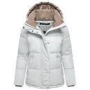 Marikoo Omariaa Damen Winter Stepp Jacke N087 Ice Blue Größe XL - Gr. 42