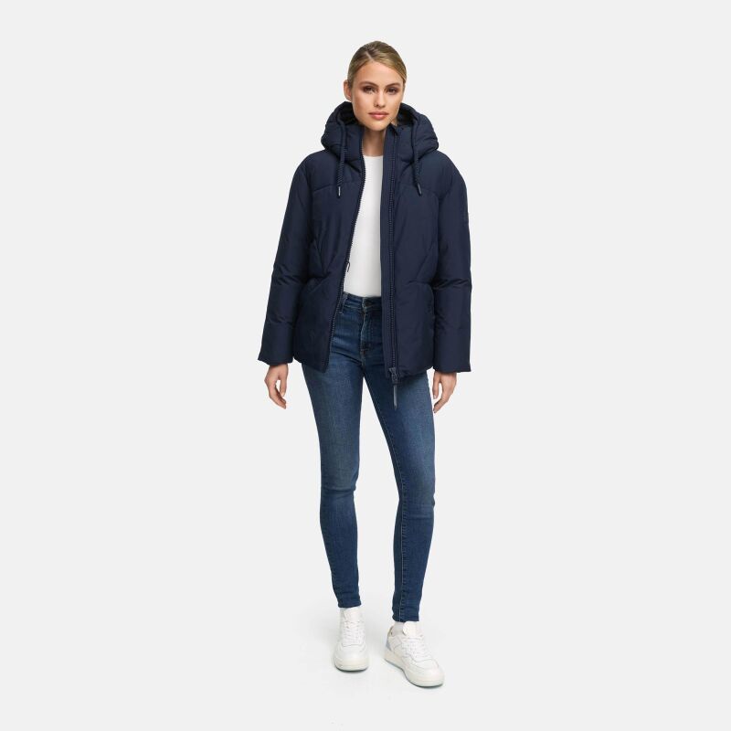 Navahoo Pastellzauber Damen Herbst Winter Jacke N089 Navy Größe XXL - Gr. 44