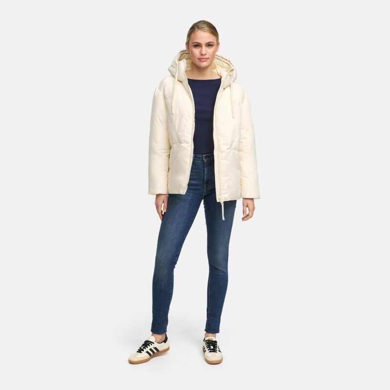 Navahoo Pastellzauber Damen Herbst Winter Jacke N089 Cream Größe XL - Gr. 42
