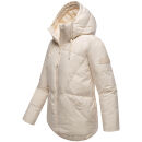 Navahoo Pastellzauber Damen Herbst Winter Jacke N089 Cream Größe XL - Gr. 42