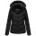 Marikoo Sahnemausii Damen Winter Steppjacke N091 Schwarz Größe XL - Gr. 42