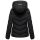 Marikoo Sahnemausii Damen Winter Steppjacke N091 Schwarz Größe XL - Gr. 42