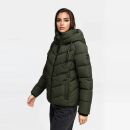 Marikoo Sahnemausii Damen Winter Steppjacke N091 Dark Olive Größe XS - Gr. 34