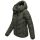 Marikoo Sahnemausii Damen Winter Steppjacke N091 Dark Olive Größe XS - Gr. 34