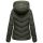 Marikoo Sahnemausii Damen Winter Steppjacke N091 Dark Olive Größe XS - Gr. 34