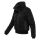 Navahoo Schneepuder Damen Herbst Winter flauschige Teddyfell Jacke gefüttert N093 Schwarz-Größe L - Gr. 40