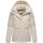 Marikoo Sheeta Damen Herbst Winter Teddyfell Jacke gefüttert N095 Offwhite Größe L - Gr. 40