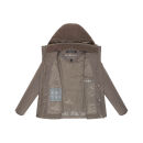 Marikoo Sheeta Damen Herbst Winter Teddyfell Jacke gefüttert N095 Stone Brown Größe M - Gr. 38