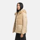 Marikoo Sheeta Damen Herbst Winter Teddyfell Jacke gefüttert N095 Beige Größe XS - Gr. 34