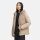 Marikoo Sheeta Damen Herbst Winter Teddyfell Jacke gefüttert N095 Beige Größe XS - Gr. 34