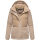 Marikoo Sheeta Damen Herbst Winter Teddyfell Jacke gefüttert N095 Beige Größe XS - Gr. 34