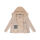Marikoo Sheeta Damen Herbst Winter Teddyfell Jacke gefüttert N095 Beige Größe XS - Gr. 34